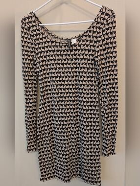 H&M Jersey Pattern Dress Size S/M